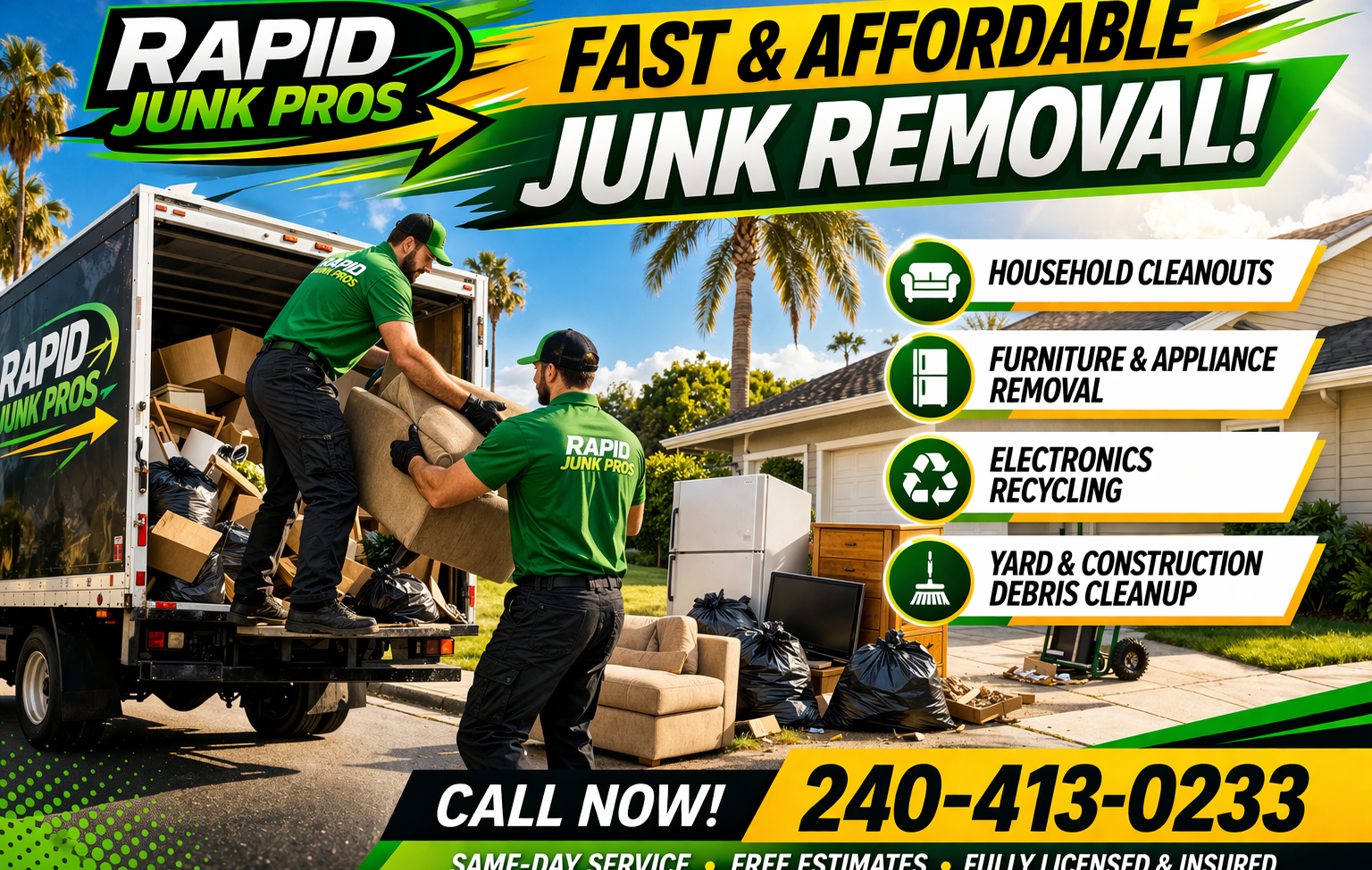 10 Signs You Need Professional Junk Removal in Los Angeles