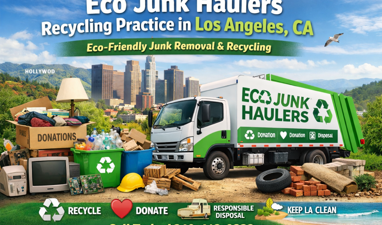 Best Eco Junk Haulers Recycling Practice in Los Angeles