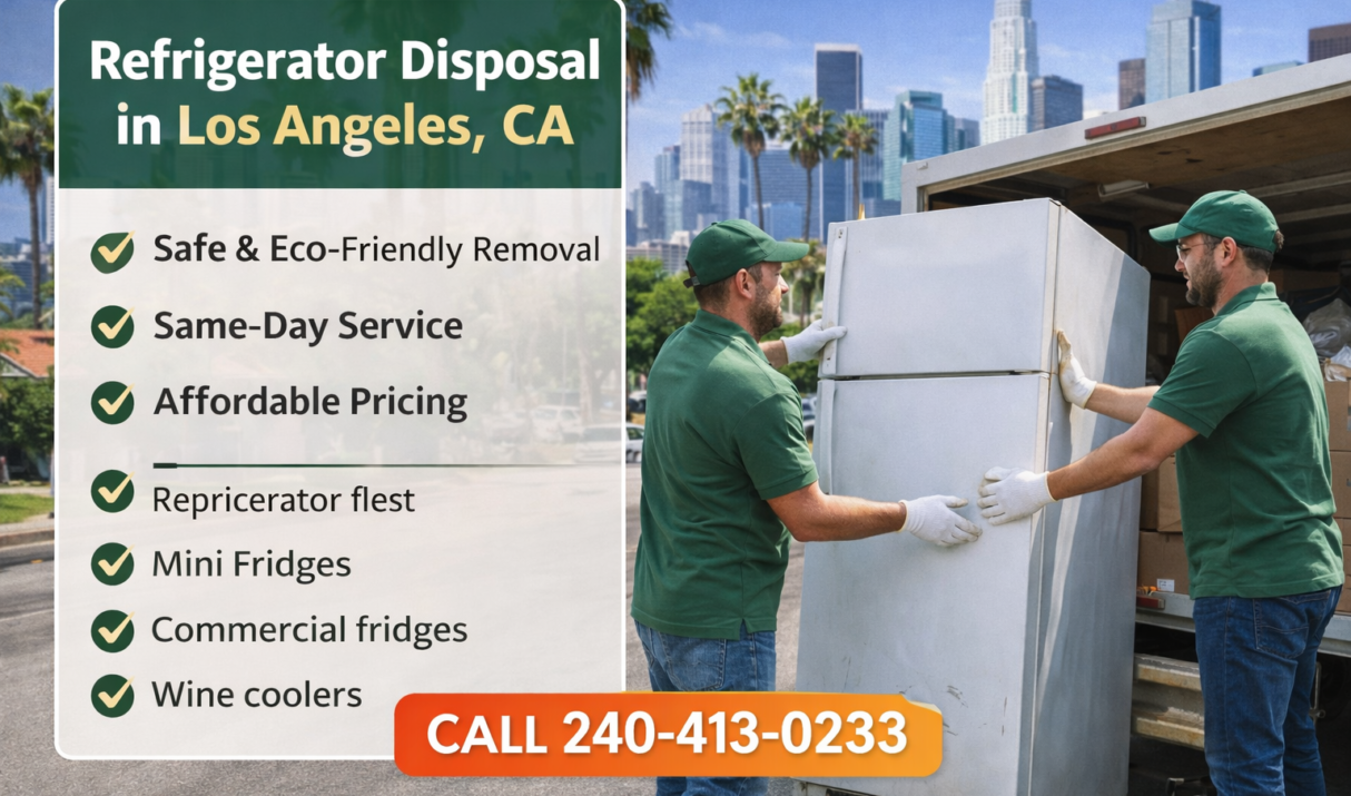 Best Refrigerator and Fridges Disposal in Los Angeles