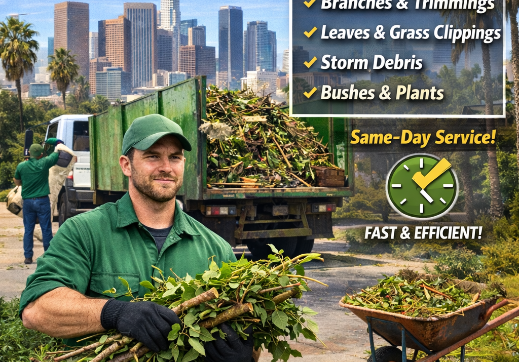 Yard Waste Removal in Los Angeles