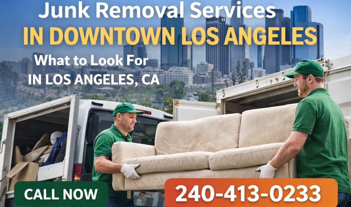 Best Junk Removal Services in Downtown LA
