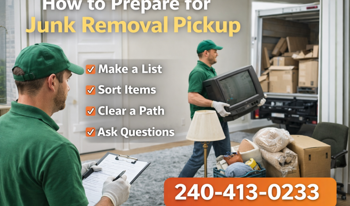 Best Way To Prepare for Junk Removal Pickup