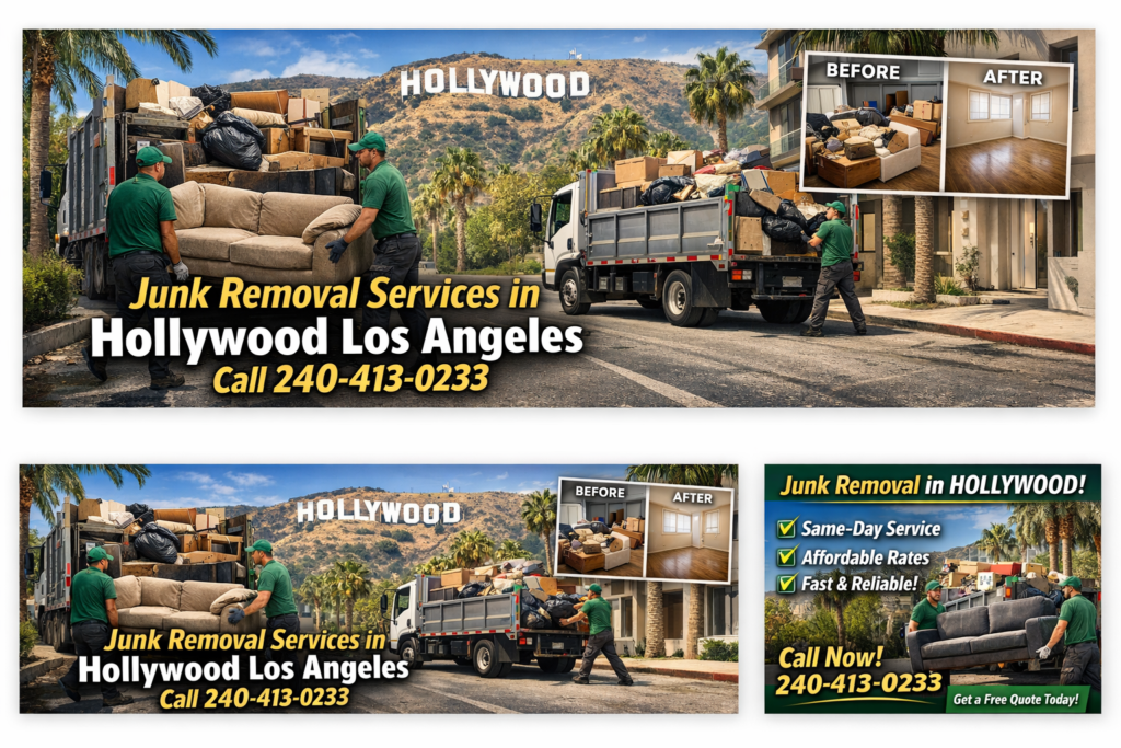Best Junk Removal Services in Hollywood, Los Angeles