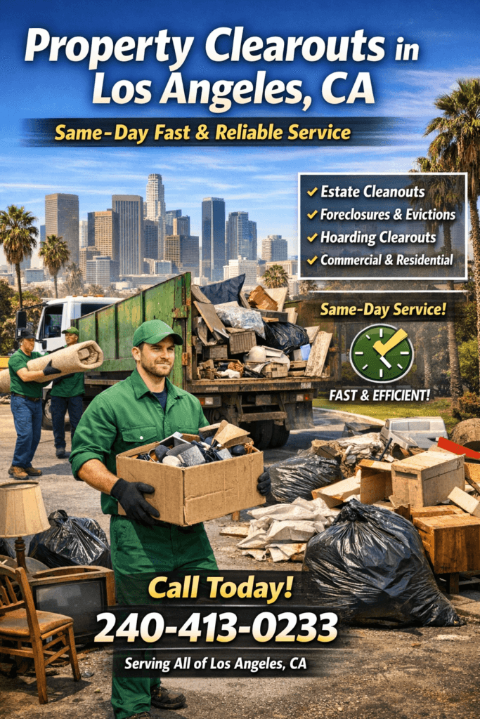 Best Property Clearouts in Los Angeles