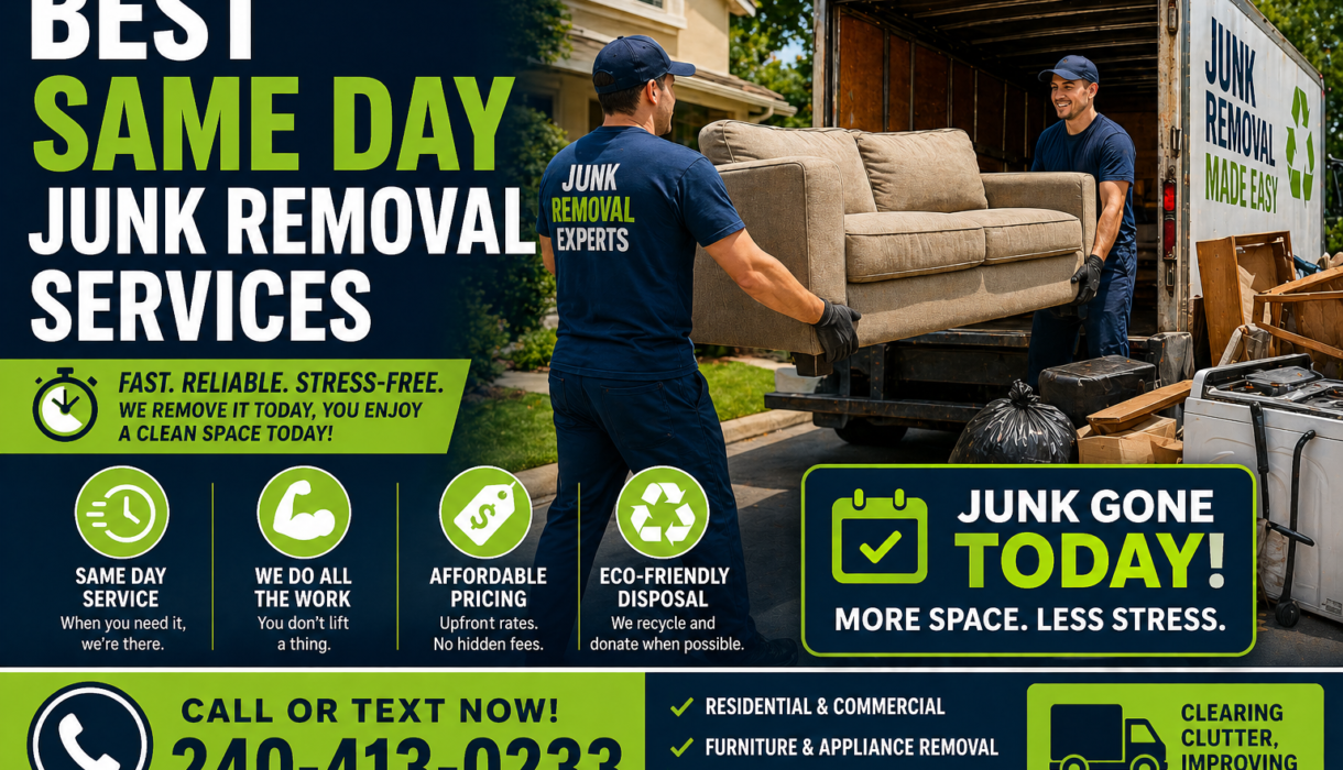Best Same Day Junk Removal Services