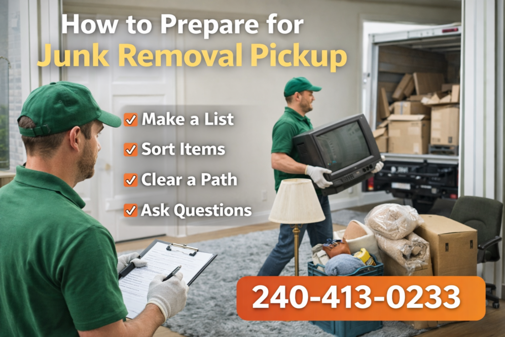 Best Way To Prepare for Junk Removal Pickup