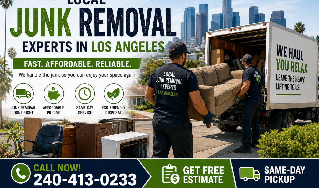 Local Junk Removal Experts in Los Angeles