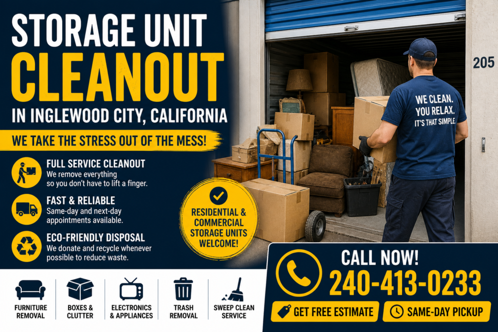 Cheap Storage Unit Cleanout in Inglewood City 2 Storage Unit Cleanout in Inglewood City