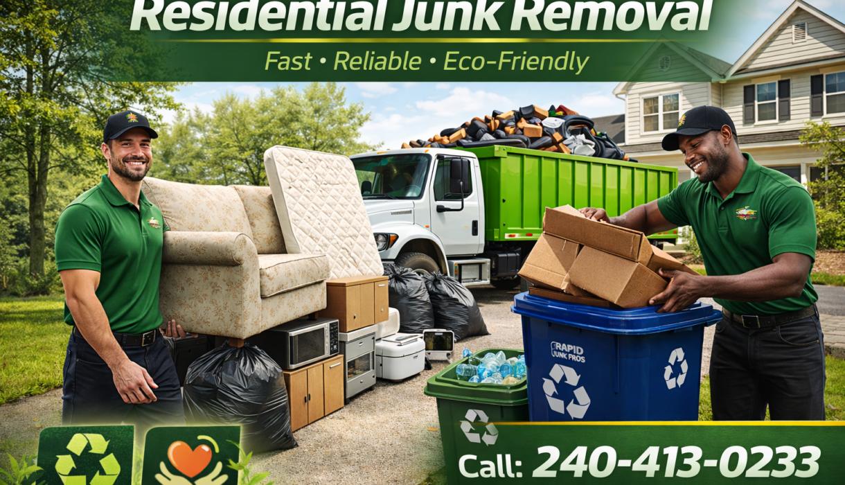 Residential Junk Removal Services In Los Angeles, CA.