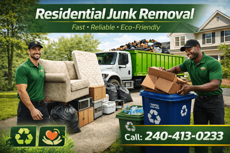 Residential Junk Removal Services In Los Angeles, CA.