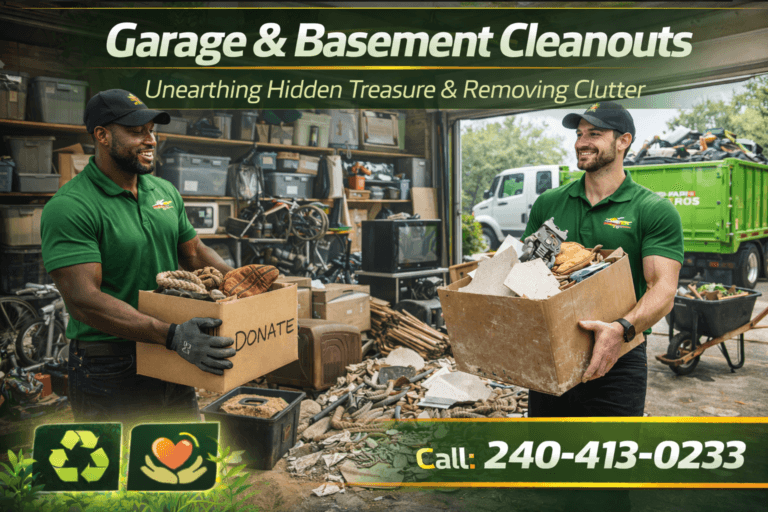 Garage and basement cleanout