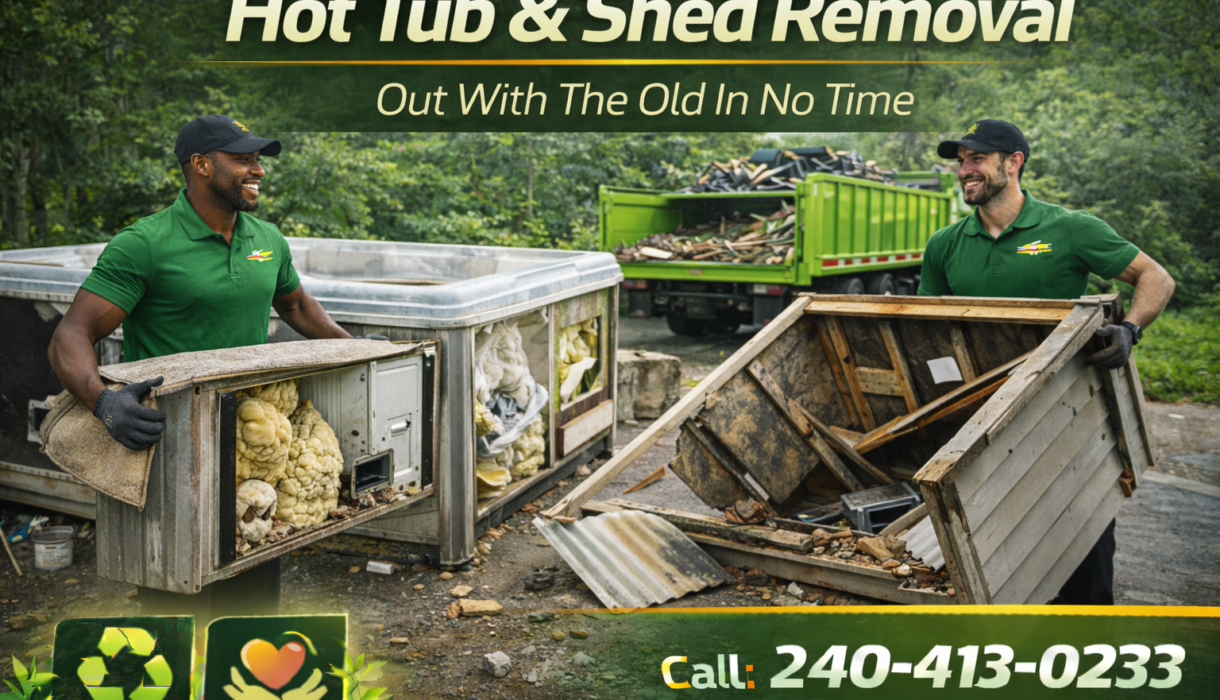 Hot Tub & Shed Removal