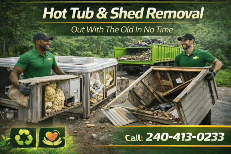Hot Tub & Shed Removal