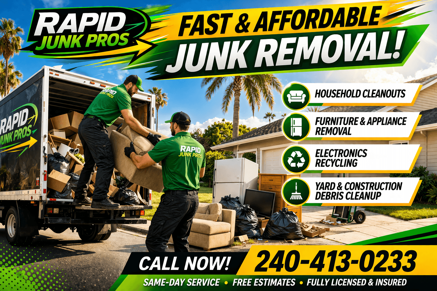 10 Signs You Need Professional Junk Removal — Rapid Junk Pros