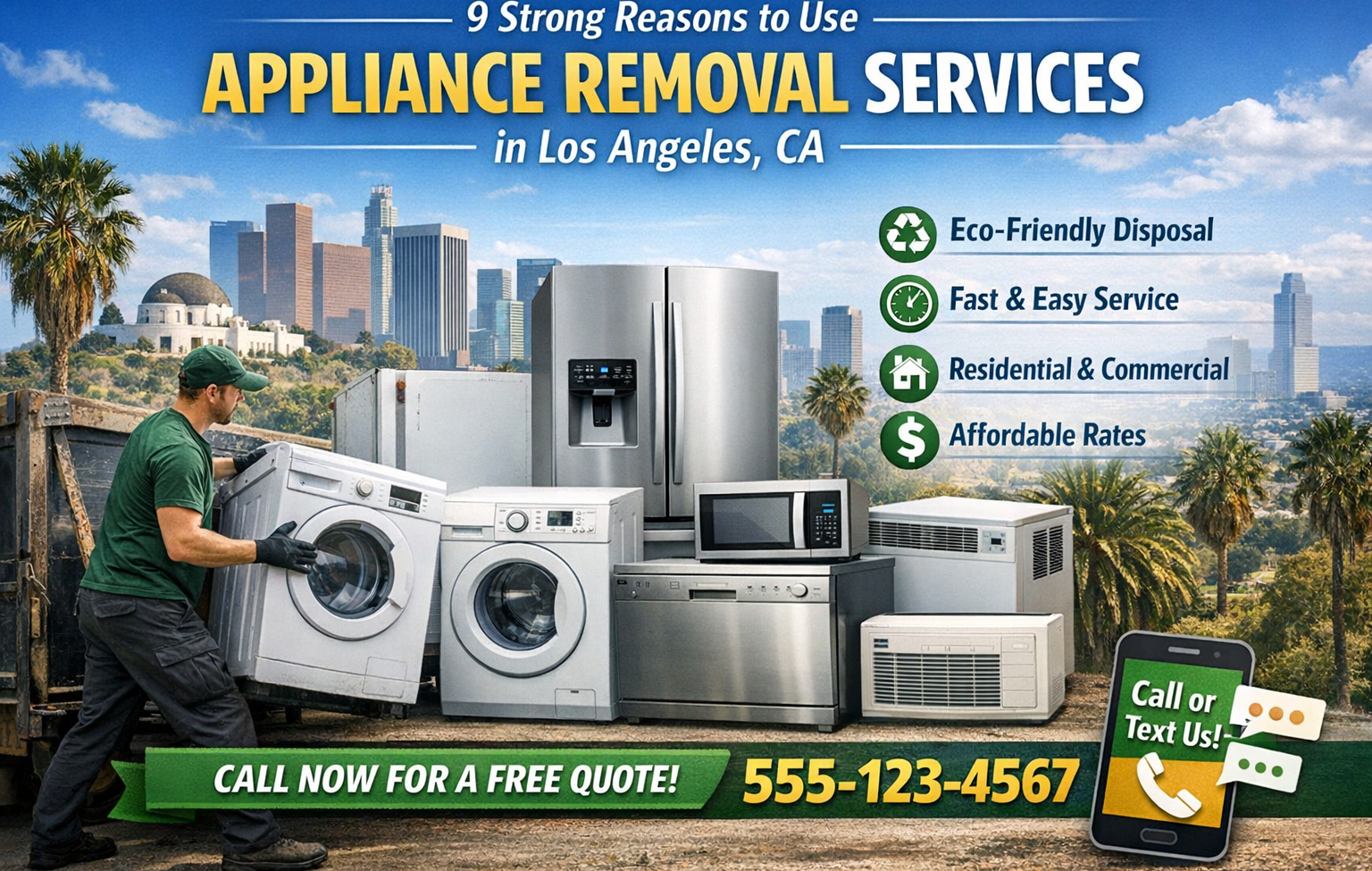 9 Strong Reasons to Use Appliance Removal Services in Los Angeles