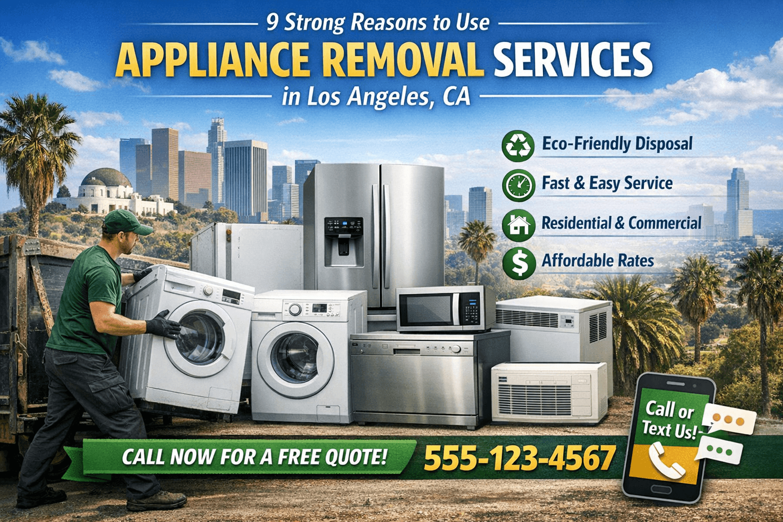 9 Strong Reasons to Use Appliance Removal Services in Los Angeles 2 9 Strong Reasons to Use Appliance Removal Services in Los Angeles — Rapid Junk Pros