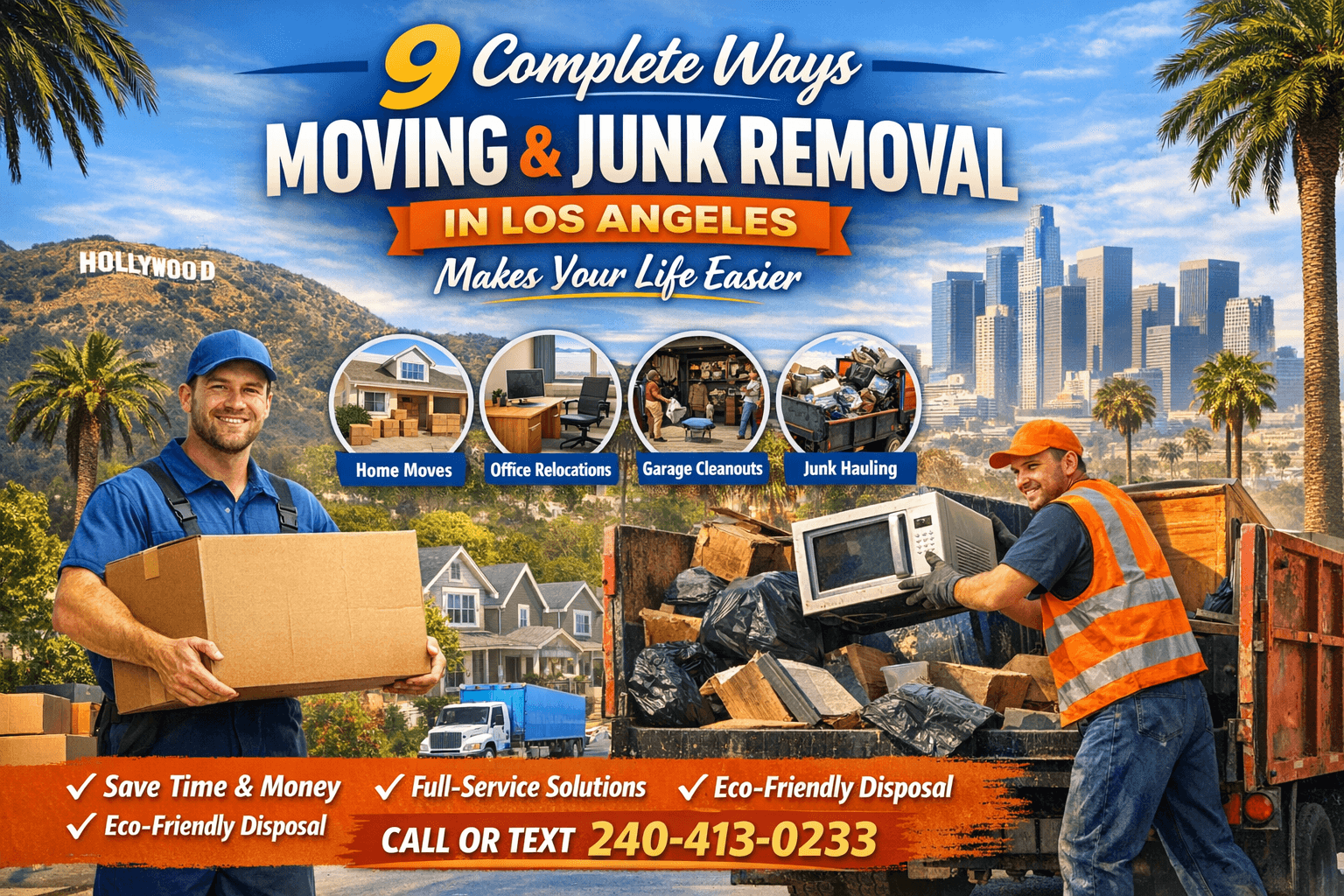 9 Complete Ways Moving and Junk Removal Services in Los Angeles — Rapid Junk Pros