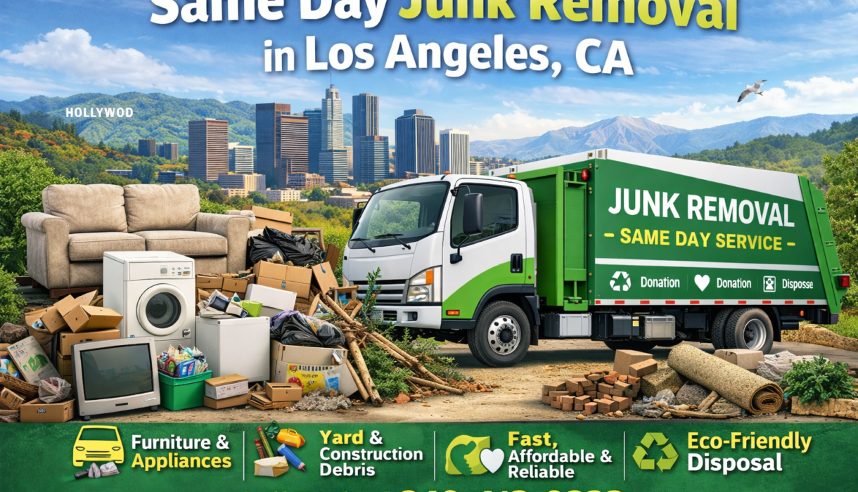 Same Day Junk Removal in Los Angeles