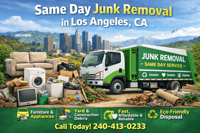 Same Day Junk Removal in Los Angeles