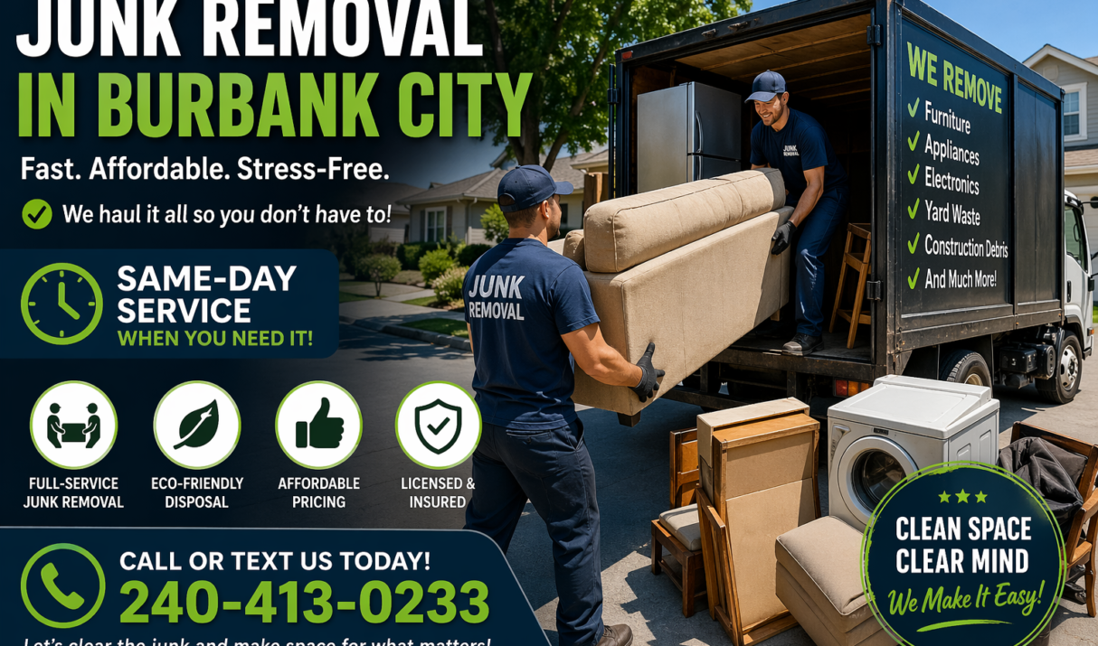 Best Junk Removal in Burbank City