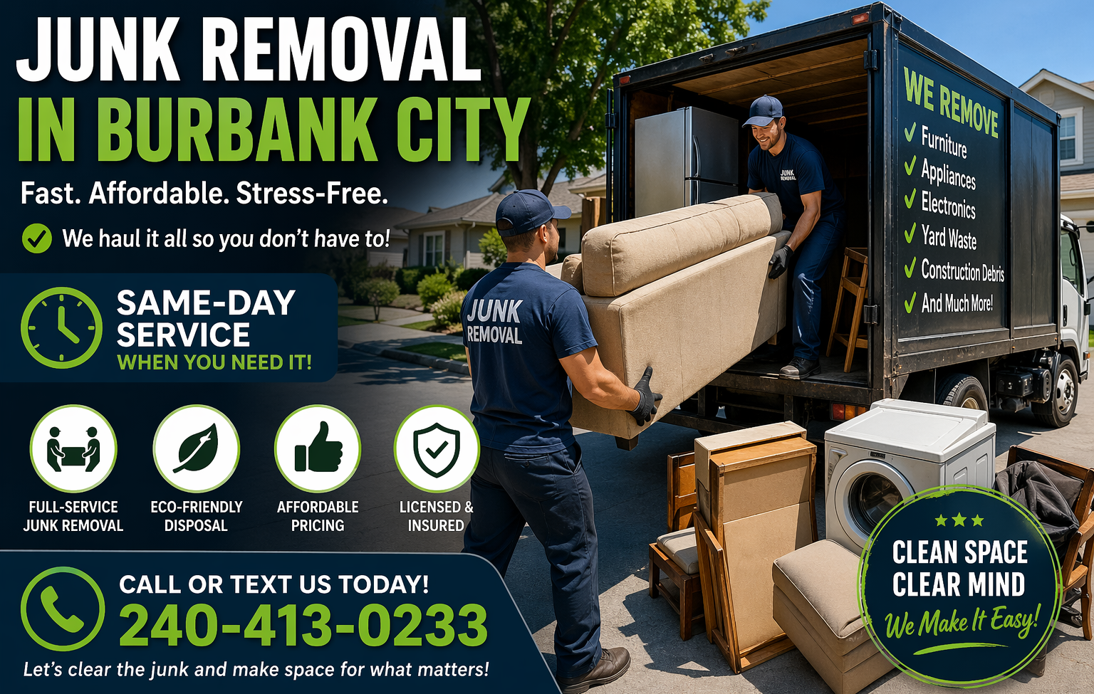 Best Junk Removal in Burbank City