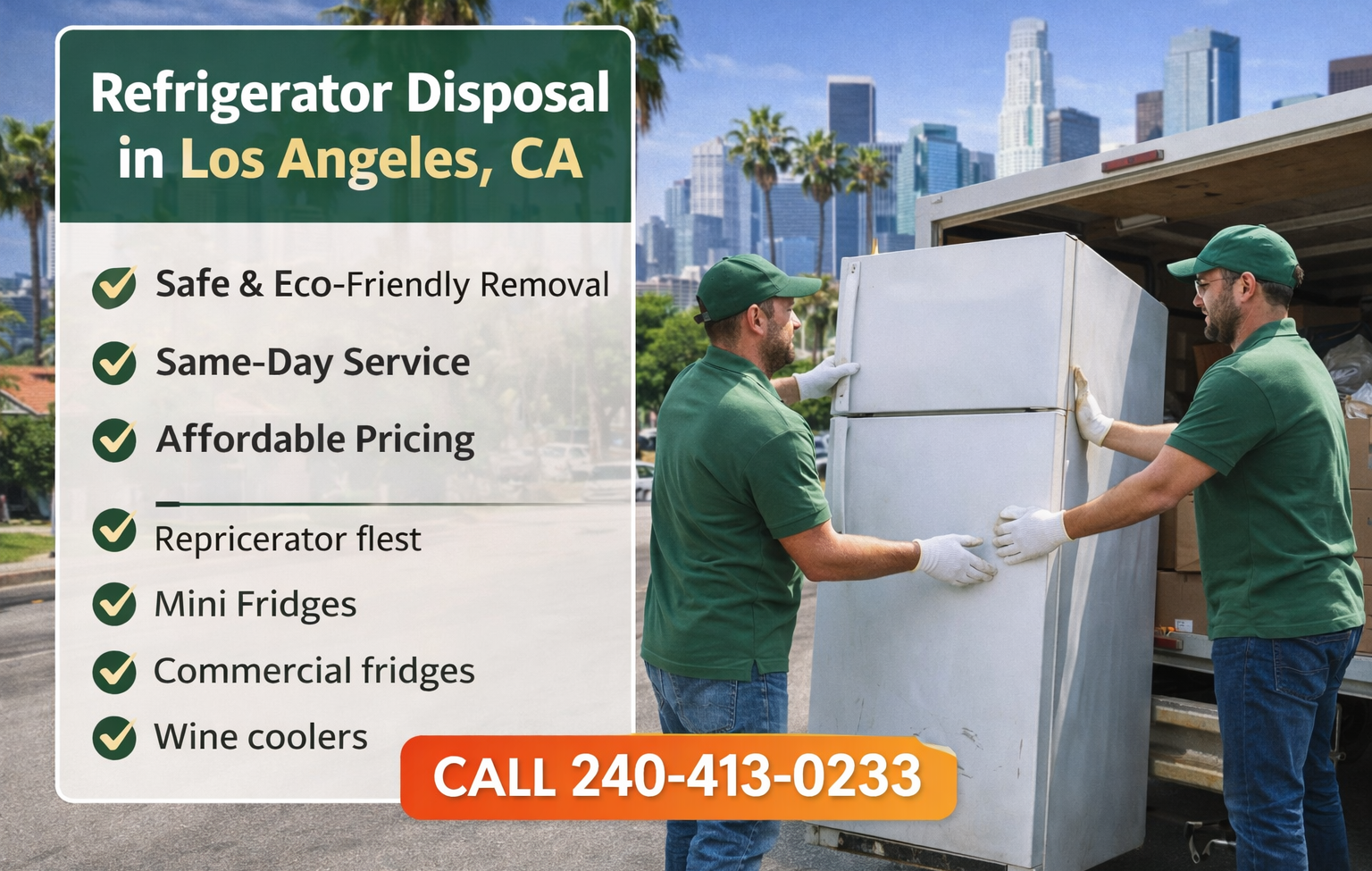 Refrigerator Disposal Refrigerator Disposal in Los Angeles