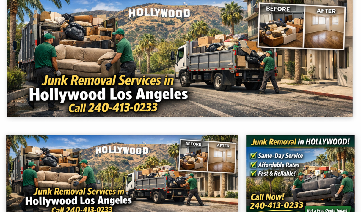 Junk Removal Services in Hollywood, Los Angeles