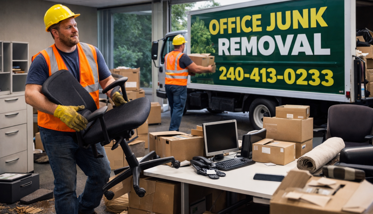 Office Space Junk Removal Services in Los Angeles
