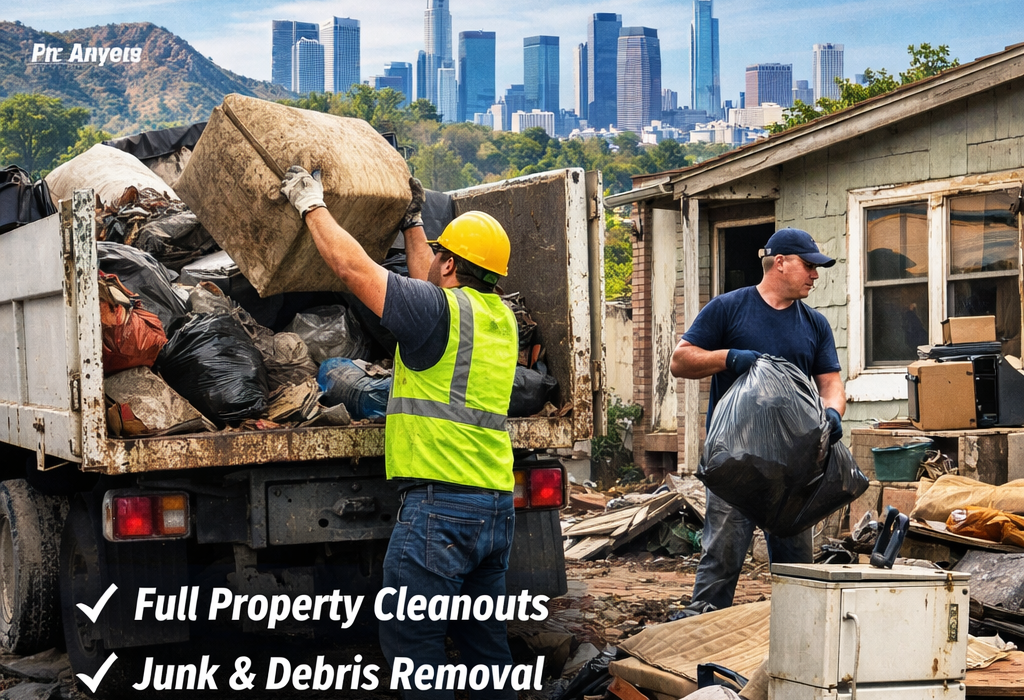 Trash Out Foreclosures Services in Los Angeles