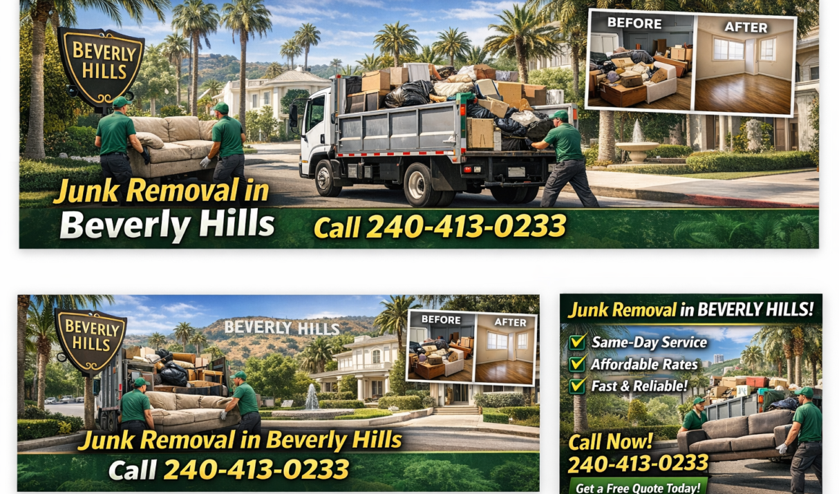 Junk Removal in Beverly Hills