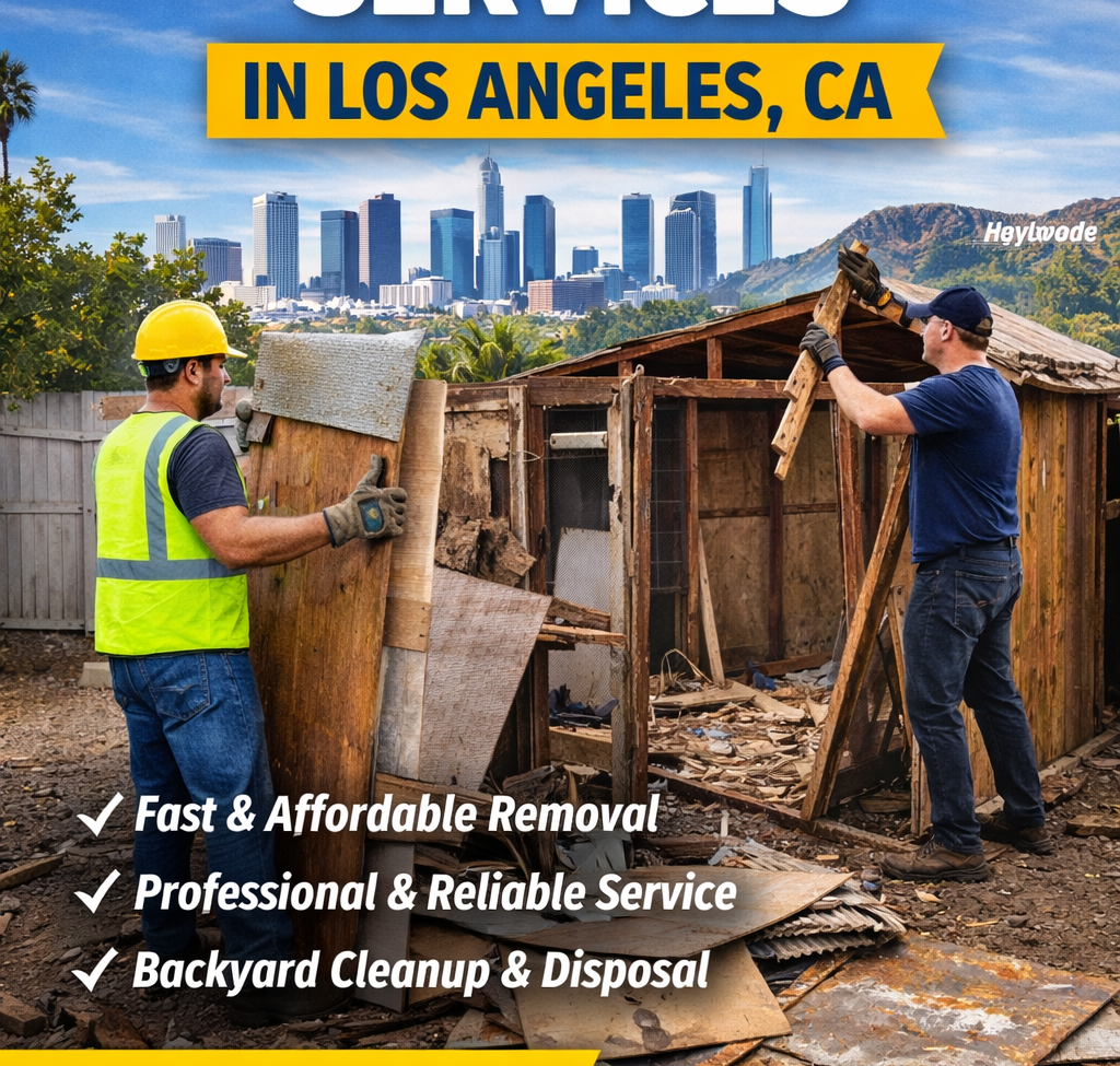 Shed Removal Services in Los Angeles, CA Shed Removal Services in Los Angeles