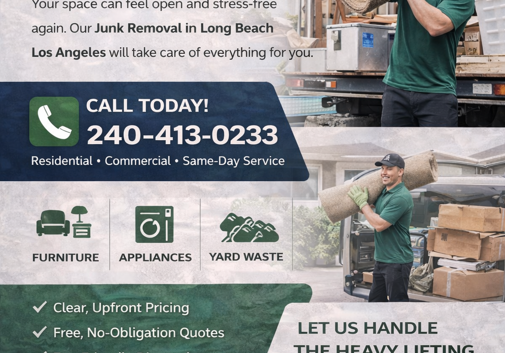 Junk Removal in Long Beach Los Angeles