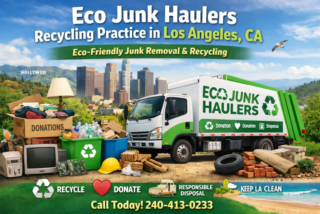 Best Eco Junk Haulers Recycling Practice