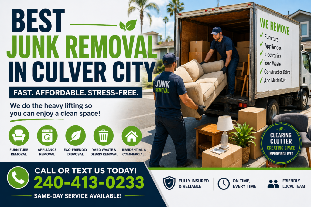 Junk Removal Services in Culver City