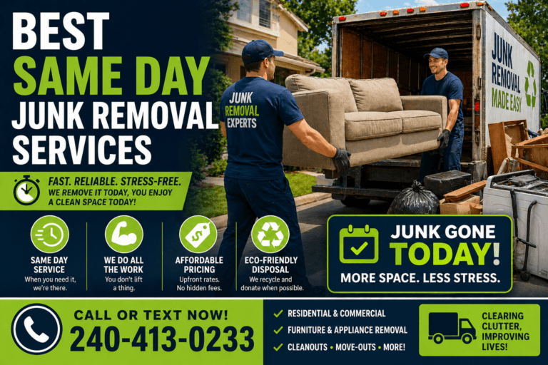 Best Same Day Junk Removal Services