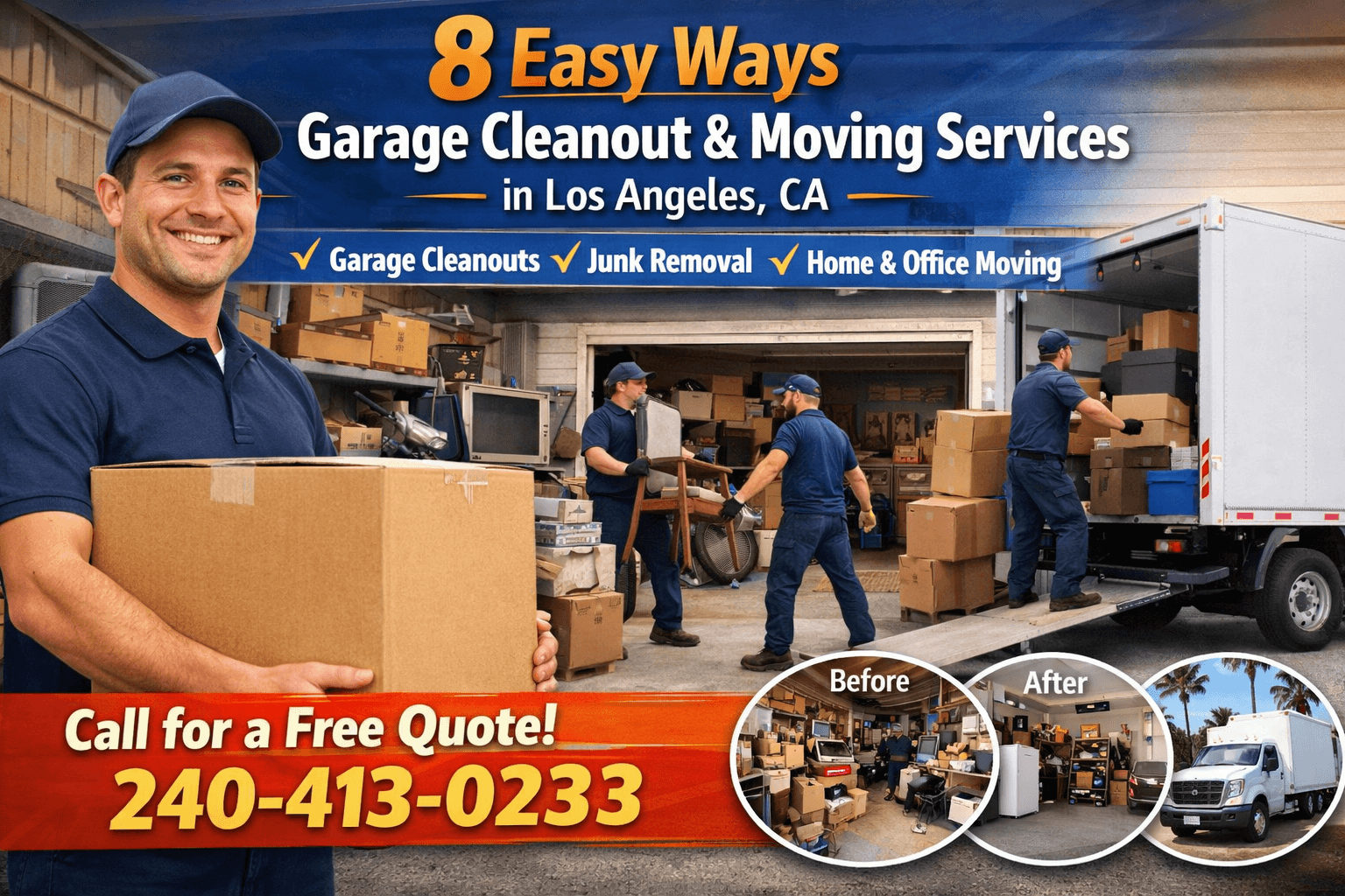 Best Garage Cleanout and Moving Services in Los Angeles, CA 2 Garage Cleanout and Moving Services โ Rapid Junk Pros