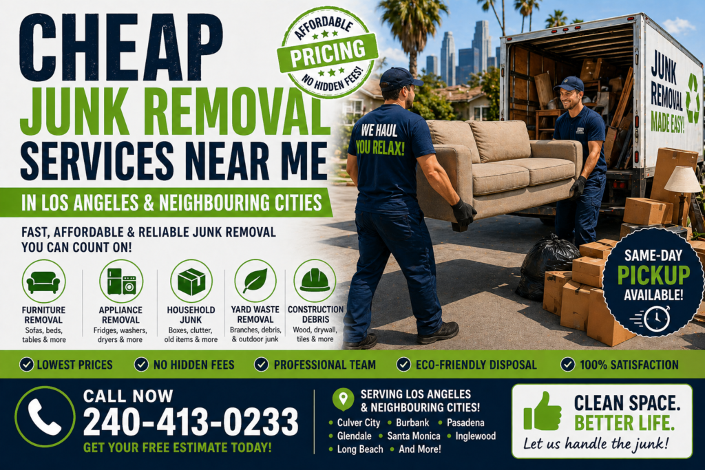 Cheap Junk Removal Services Near Me 