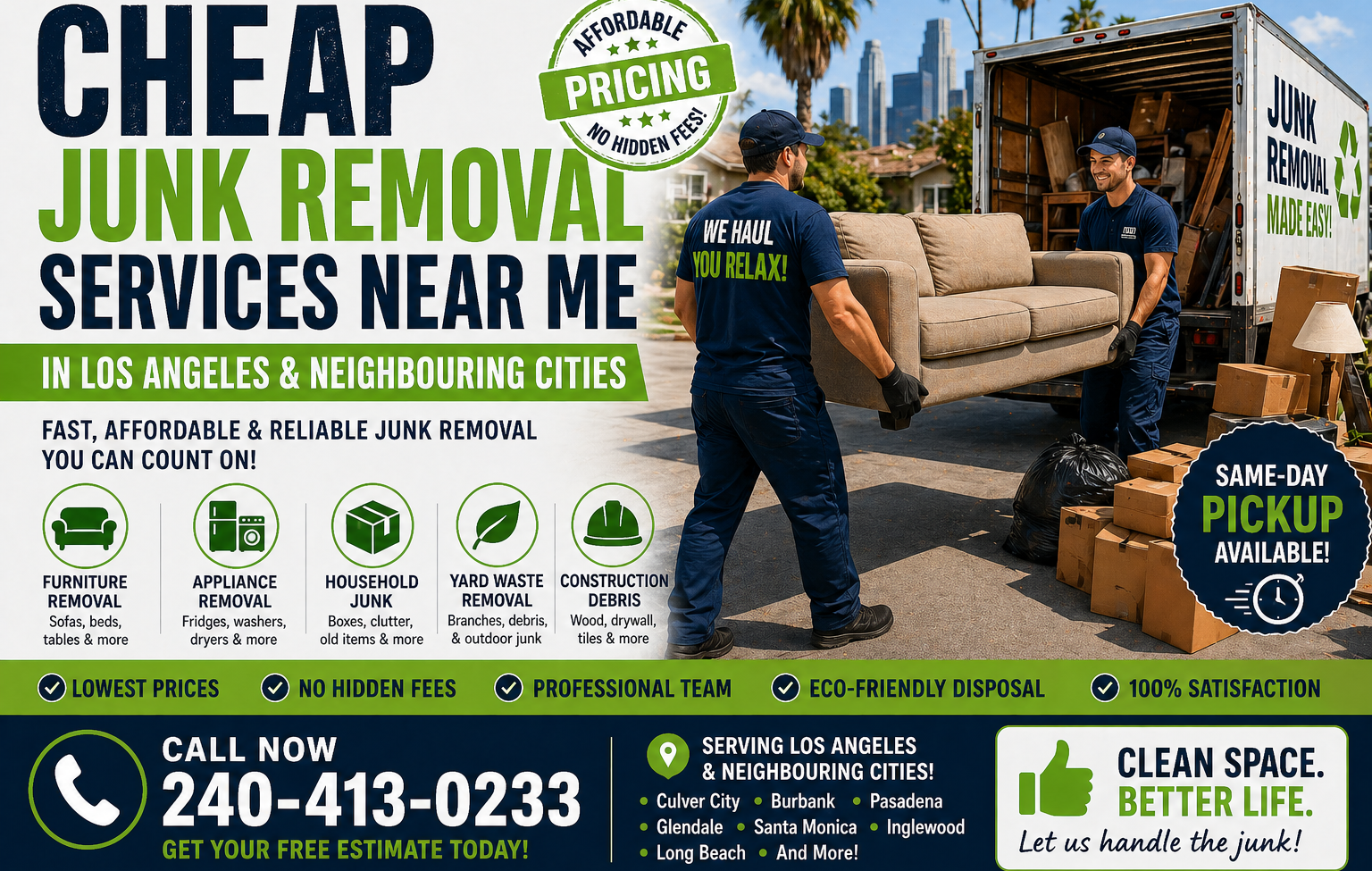 Cheap Junk Removal Services Near Me