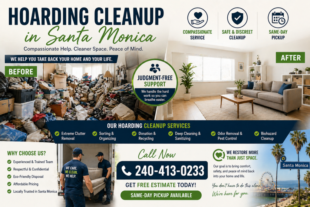 Hoarding Cleanup in Santa Monica