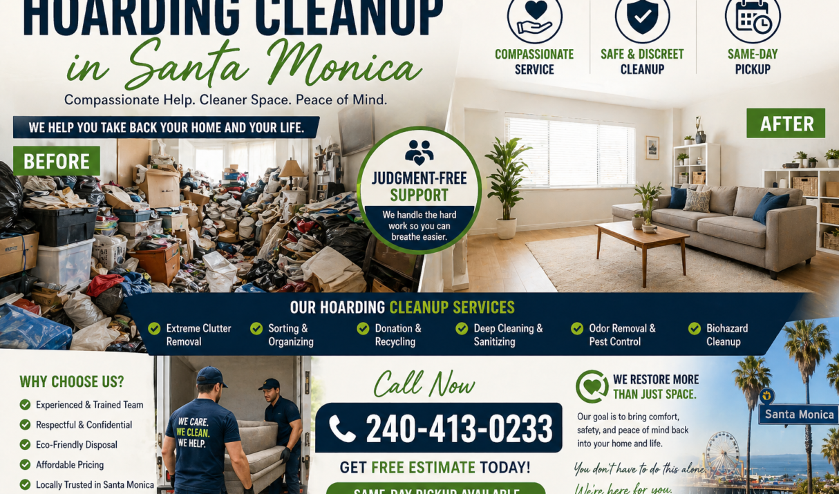 Cheap Hoarding Cleanup in Santa Monica