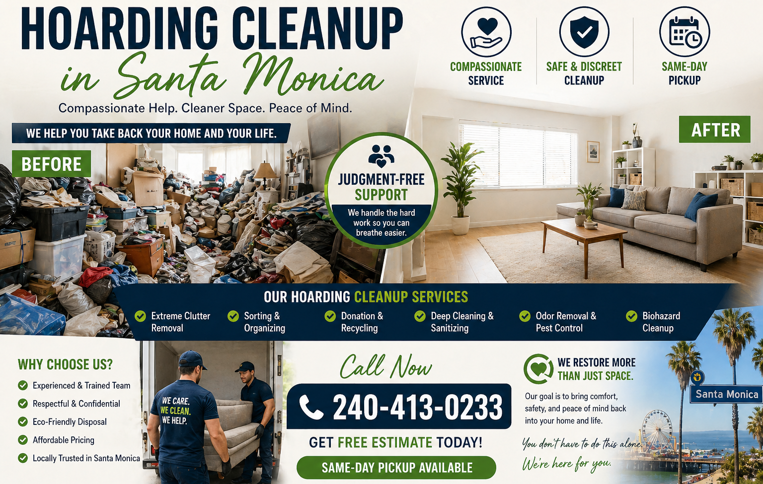 Hoarding Cleanup in Santa Monica
