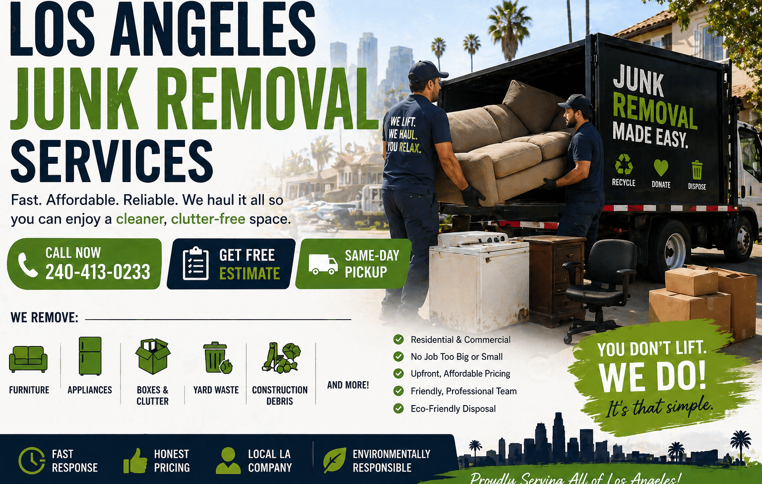 Los Angeles Junk Removal Services