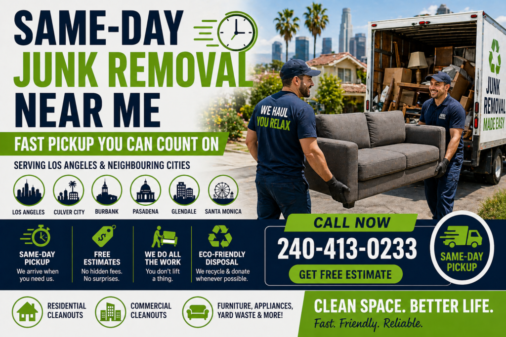 Same-Day Junk Removal Near Me