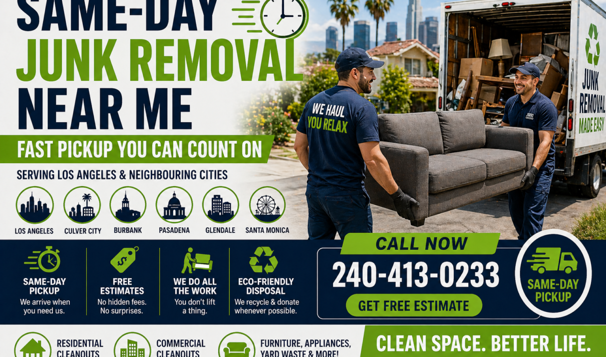 Same-Day Junk Removal Near Me