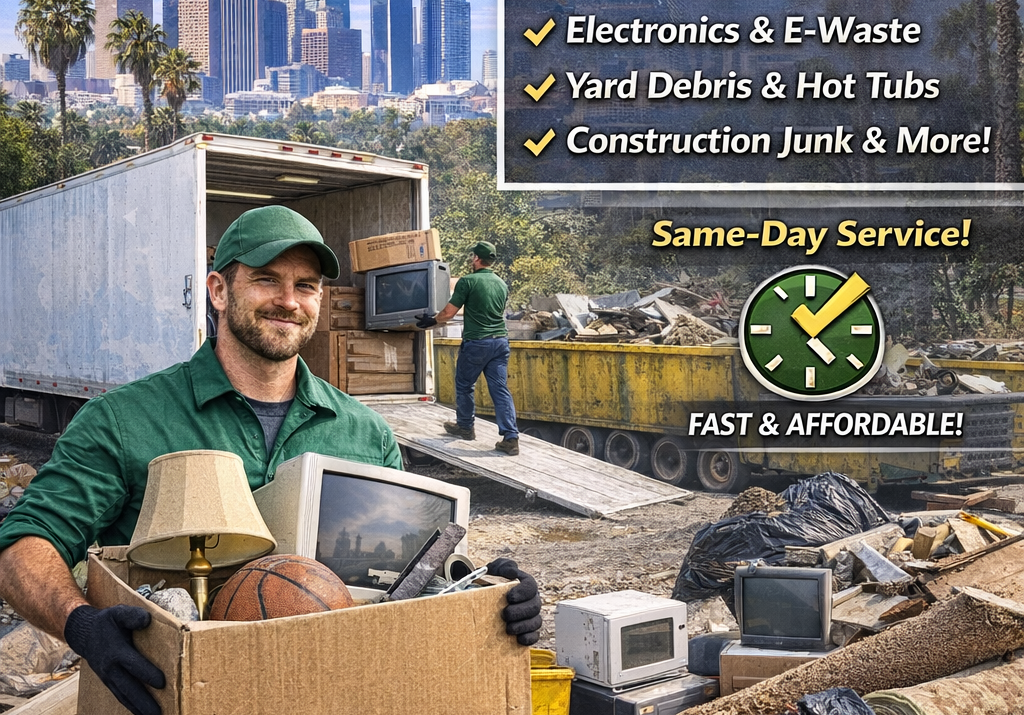 What Items Can Junk Removal Companies Take? In Los Angeles, CA