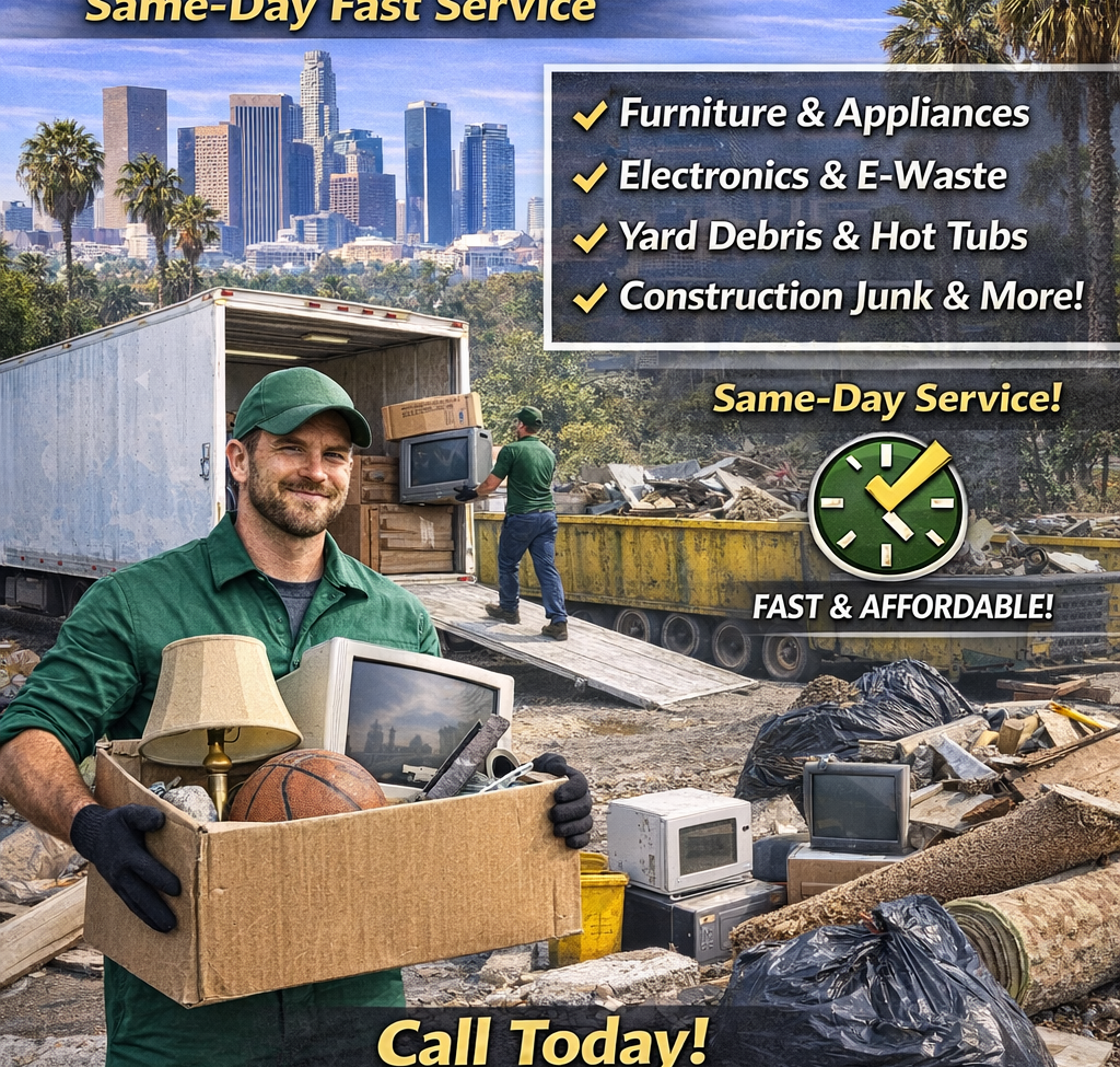 What Items Can Junk Removal Companies Take? In Los Angeles, CA What Items Can Junk Removal Companies Take?
