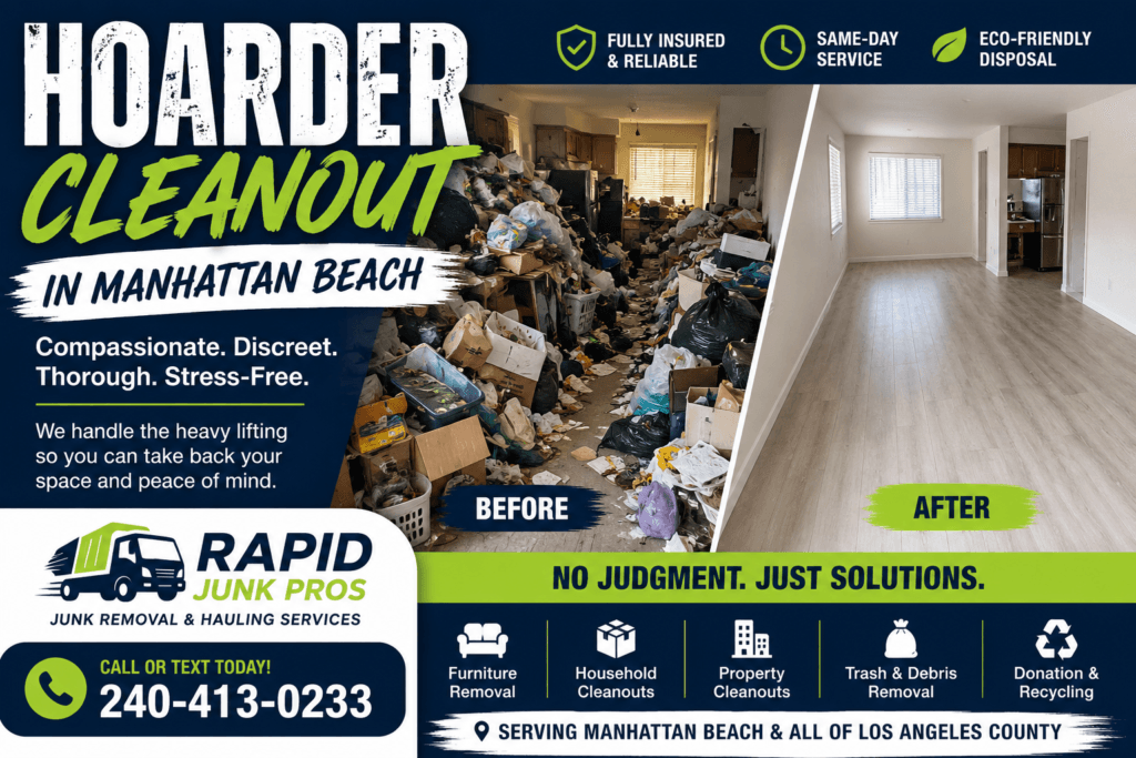 Hoarder Cleanout in Manhattan Beach 1 Hoarder Cleanout in Manhattan Beach
