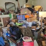 Emergency Junk Removal Near Me: Fast, Same-Day Response in California 3 Emergency junk removal near me - Rapid Junk Pros clearing a cluttered room fast in California