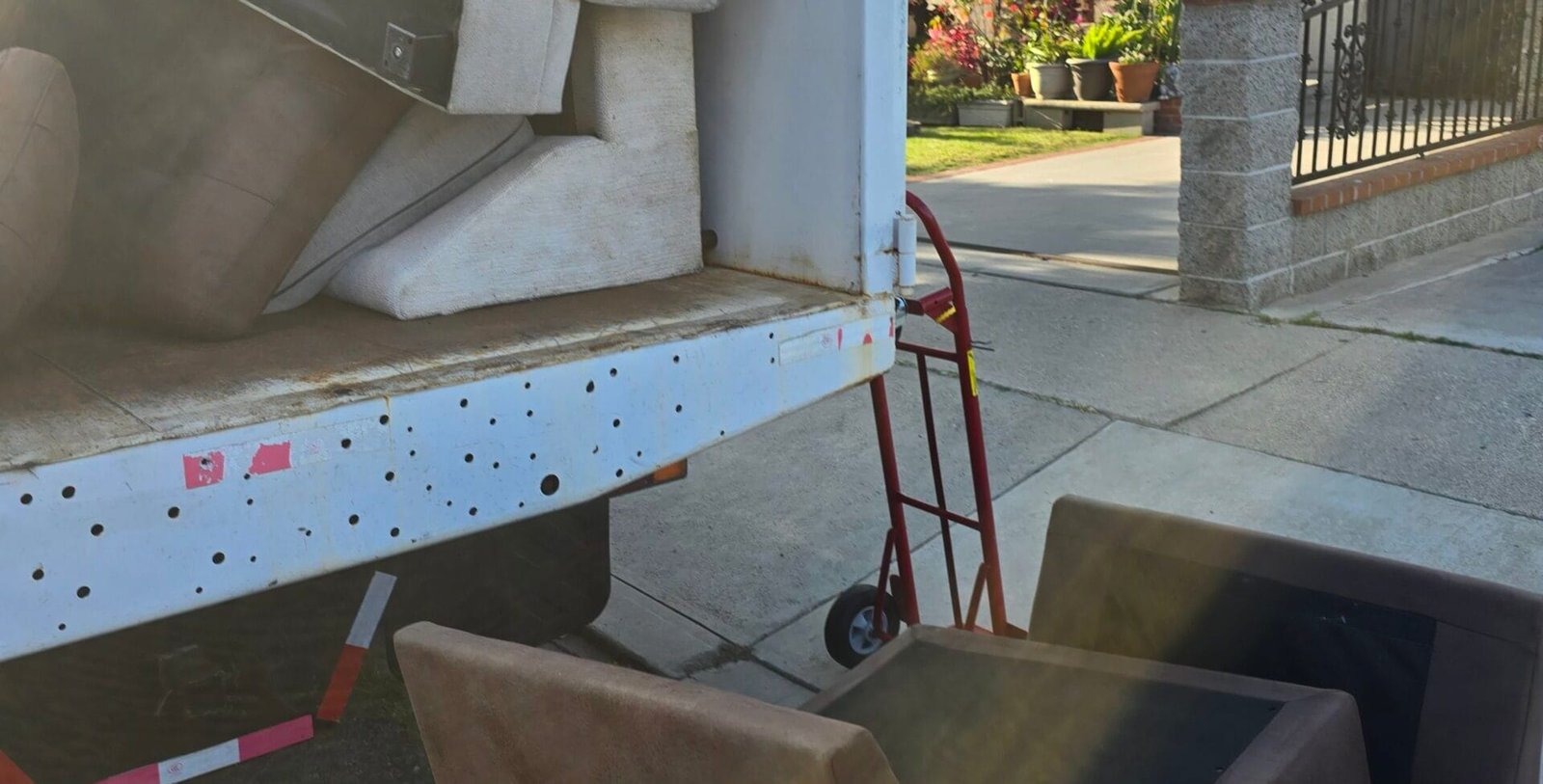 Pool Table Removal Los Angeles: How to Get a Slate Table Out Without Wrecking a Room 1 pool table removal Los Angeles crew hauling a disassembled slate pool table