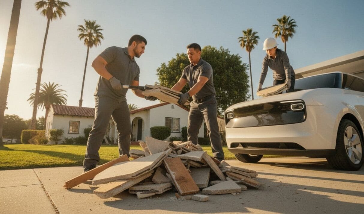 Junk Removal for Contractors Near Me: Job Site Debris Hauling in California